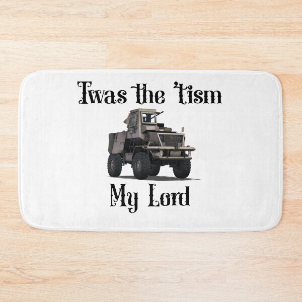 Item preview, Twas the 'Tism My Lord (Ystervark) designed and sold by BarracksWear.