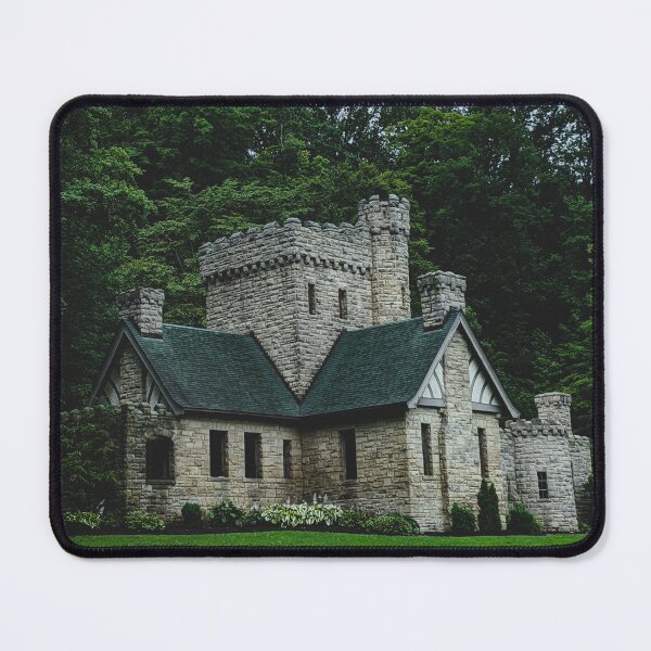 Item preview, Squire's Castle Summer Scene Vintage Look - Willoughby Hills, Ohio designed and sold by dcroffe.