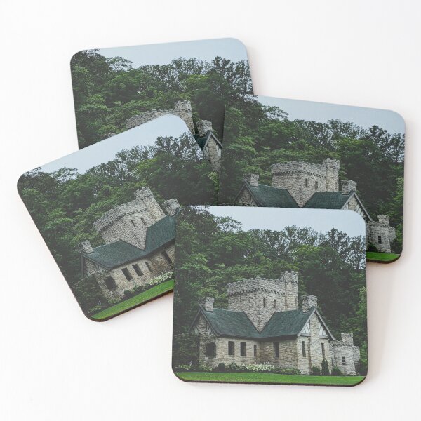 Item preview, Squire's Castle Summer Scene Vintage Look - Willoughby Hills, Ohio designed and sold by dcroffe.