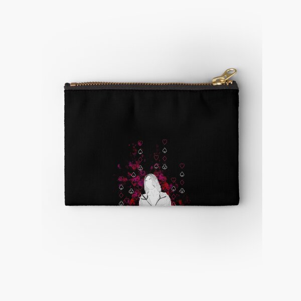 Item preview, Chishiya Alice in Borderland raining cards signs splatter black and white designed and sold by Lemonshaaark.