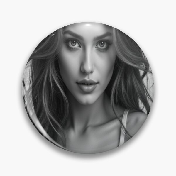 Item preview, Amy in Black and White | Canvas 14 designed and sold by KasaHunterHarem.