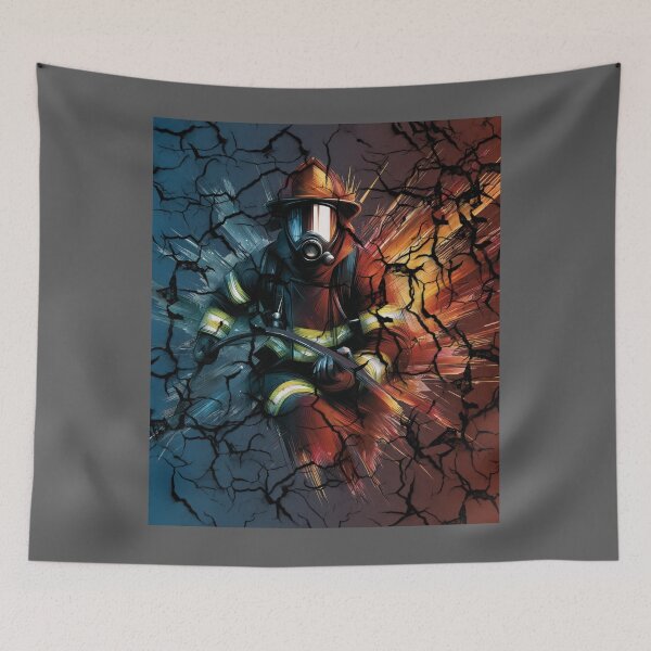 Item preview, Firefighter designed and sold by maistendencias.