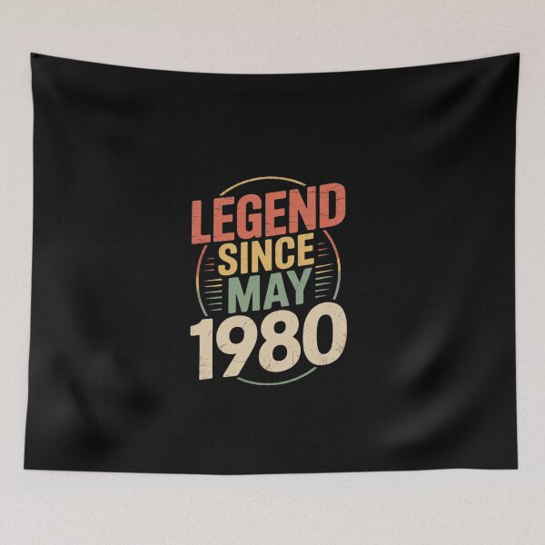 Item preview, Legend 1980 45th Birthday for Men Women 45 Year Old12  designed and sold by EllinoKlemo.