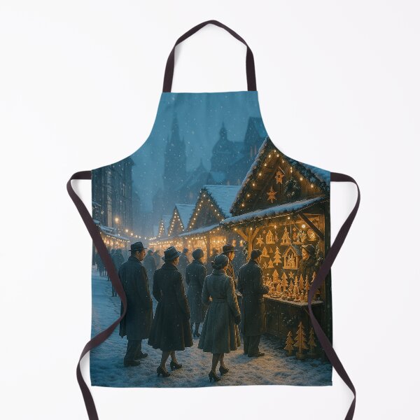 Item preview, Retro Christmas Market designed and sold by Sartawsky.