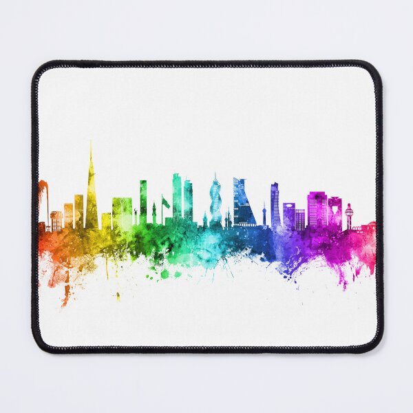 Item preview, Jeddah Saudi Arabia Skyline designed and sold by ArtPrints.