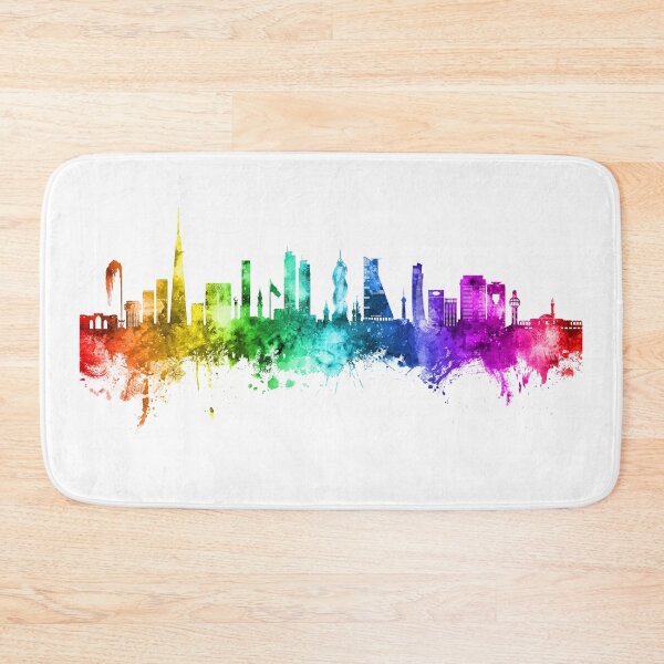 Artikelvorschau, Skyline von Jeddah, Saudi-Arabien entworfen und verkauft von ArtPrints.