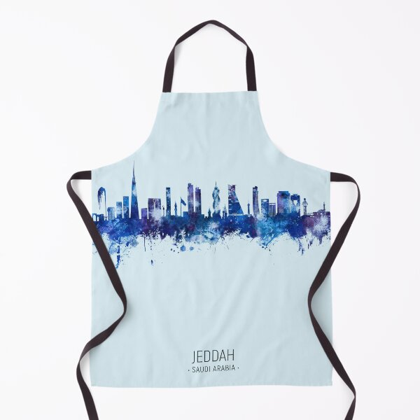 Artikelvorschau, Skyline von Jeddah, Saudi-Arabien entworfen und verkauft von ArtPrints.