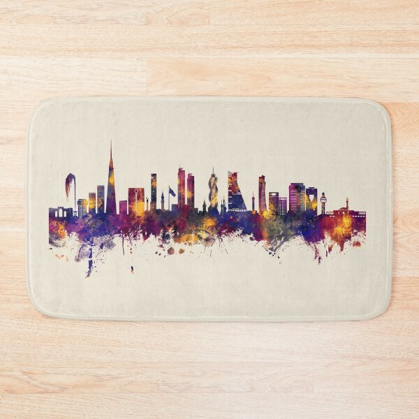 Artikelvorschau, Skyline von Jeddah, Saudi-Arabien entworfen und verkauft von ArtPrints.