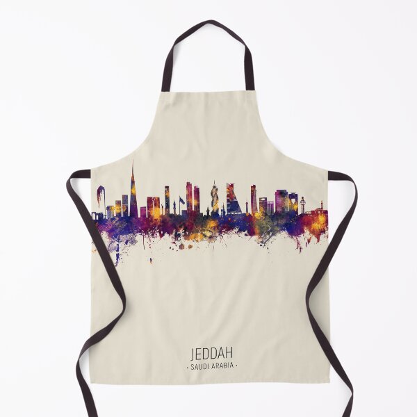 Artikelvorschau, Skyline von Jeddah, Saudi-Arabien entworfen und verkauft von ArtPrints.