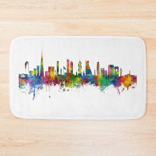 Item preview, Jeddah Saudi Arabia Skyline designed and sold by ArtPrints.