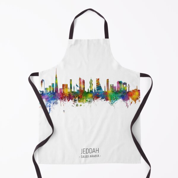 Item preview, Jeddah Saudi Arabia Skyline designed and sold by ArtPrints.