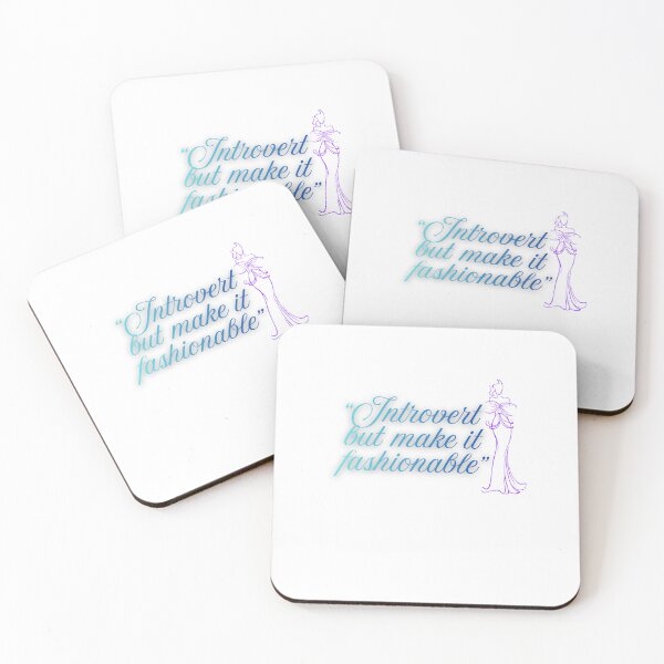 Item preview, Introvert But Make It Fashionable style Quote designed and sold by SloganSauce.