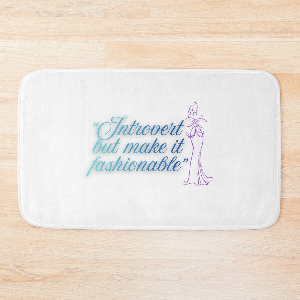Item preview, Introvert But Make It Fashionable style Quote designed and sold by SloganSauce.