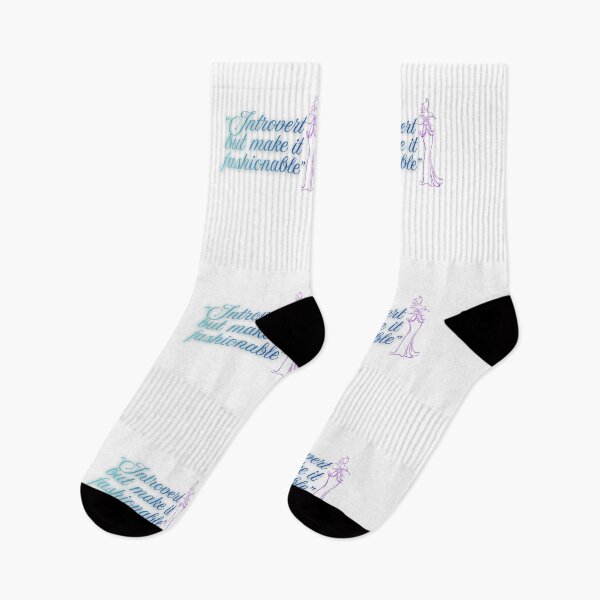 Item preview, Introvert But Make It Fashionable style Quote designed and sold by SloganSauce.