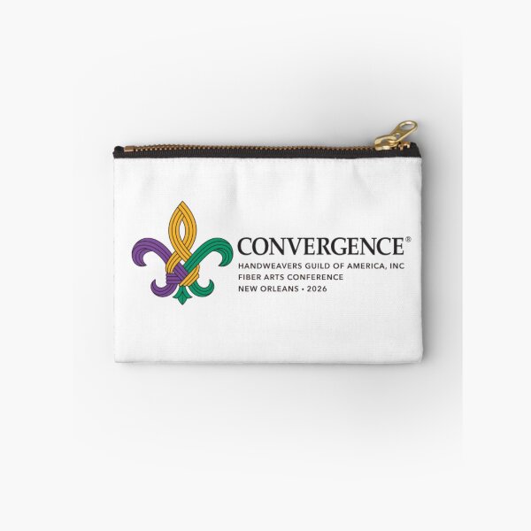 Item preview, Pouches and Sleeves - Convergence® 2026 Horizontal Souvenir Collection by Handweavers Guild of America designed and sold by Handweavers Guild of America.