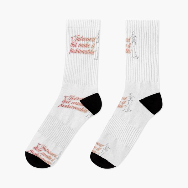 Item preview, Introvert But Make It Fashionable fun Quote designed and sold by SloganSauce.