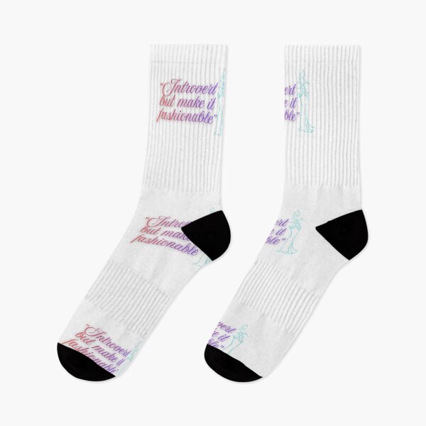 Item preview, Introvert But Make It Fashionable elegant Quote designed and sold by SloganSauce.
