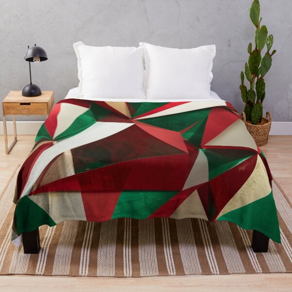 Item preview, Festive Christmas Geometric Abstract designed and sold by Harmonic_Layers.