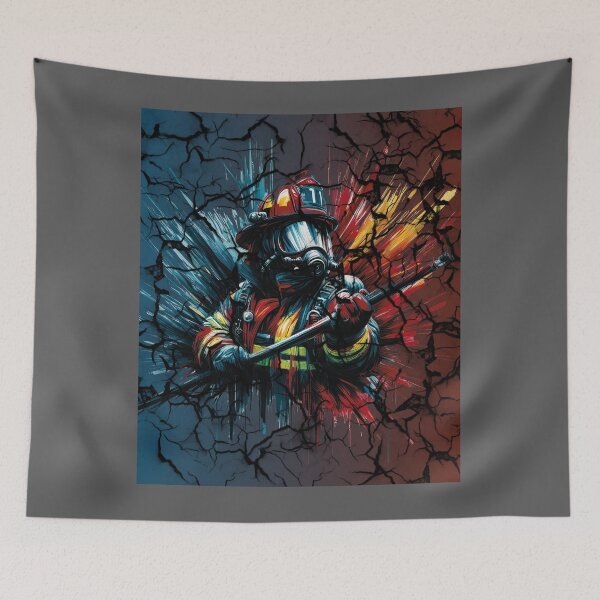 Item preview, Firefighter designed and sold by maistendencias.