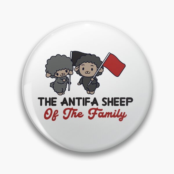 Item preview, The antifa sheep of the family designed and sold by remerasnerdas.