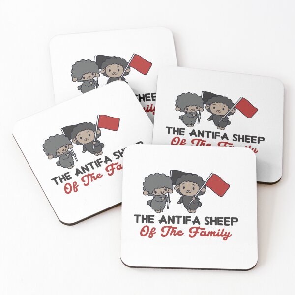 Item preview, The antifa sheep of the family designed and sold by remerasnerdas.