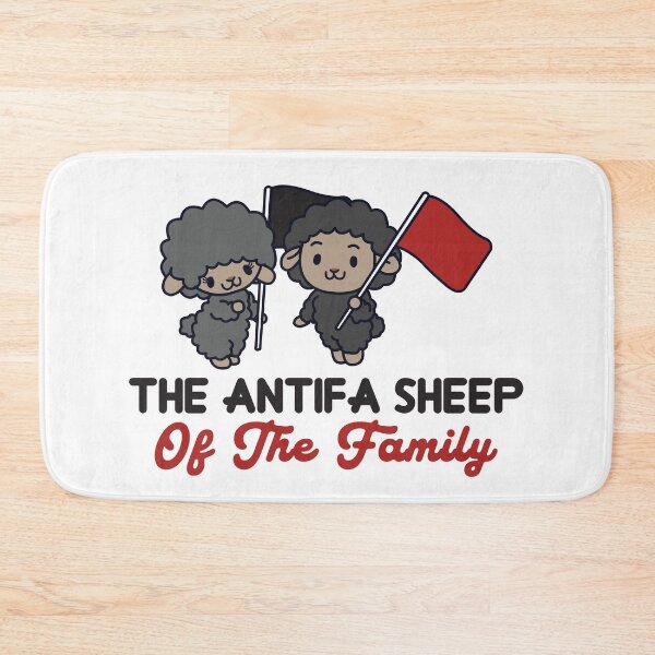 Item preview, The antifa sheep of the family designed and sold by remerasnerdas.