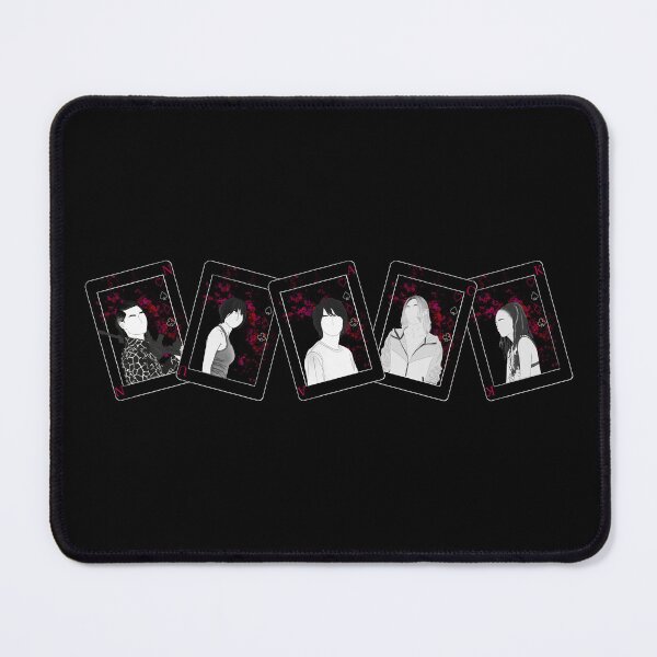 Item preview, Black and white Alice in borderland characters cards designed and sold by Lemonshaaark.