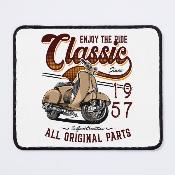 Item preview, Motor Scooter Classic Moped Rider Birthday 1957 designed and sold by JRRTs.
