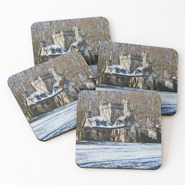 Item preview, Squire's Castle Vintage Winter Scene  - Willoughby Hills, Ohio designed and sold by dcroffe.