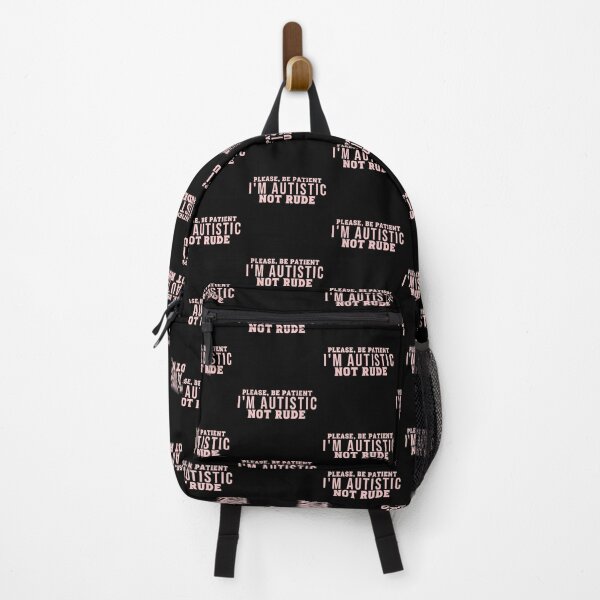 Item preview, Please, be patient I'm autistic Not rude.pink color designed and sold by CeliaZnx.