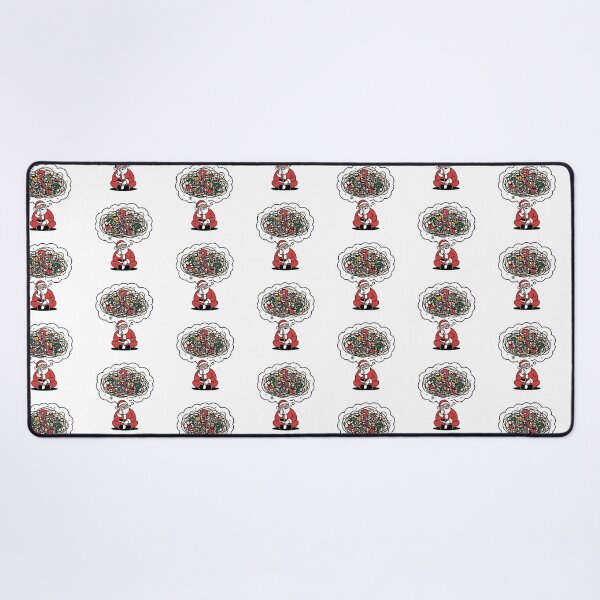 Item preview, Confused Santa Holiday Overthinking designed and sold by MonkiFlipp.