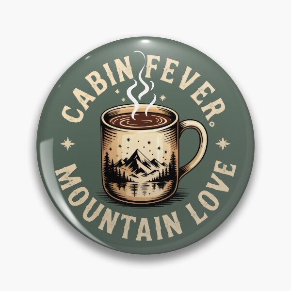 Item preview, Cabin Fever Mountain Love Coffee Mug Nature Design designed and sold by SplashTastic.