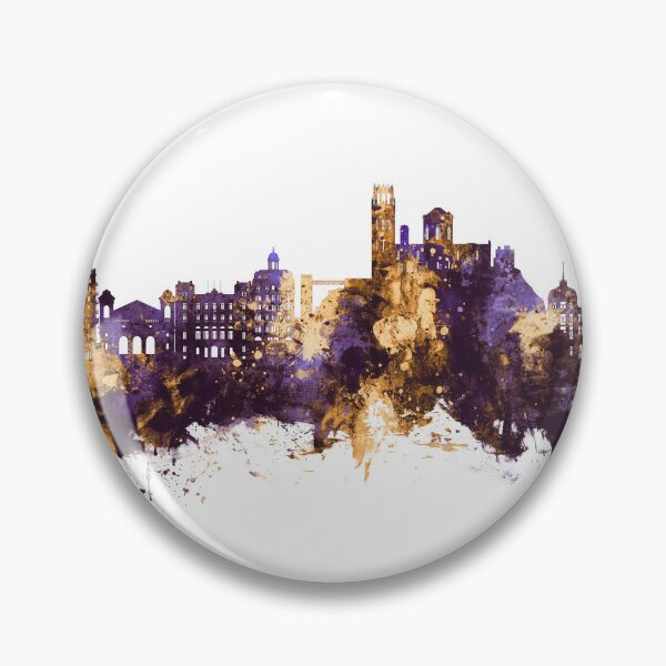 Item preview, Lleida Spain Skyline designed and sold by ArtPrints.
