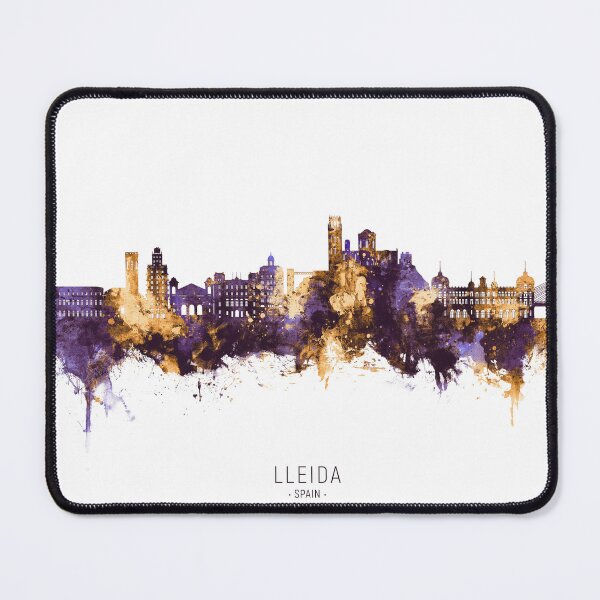 Item preview, Lleida Spain Skyline designed and sold by ArtPrints.