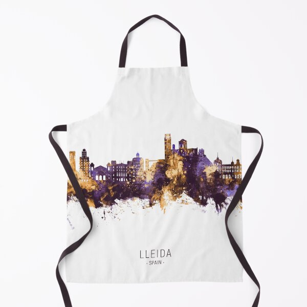 Item preview, Lleida Spain Skyline designed and sold by ArtPrints.