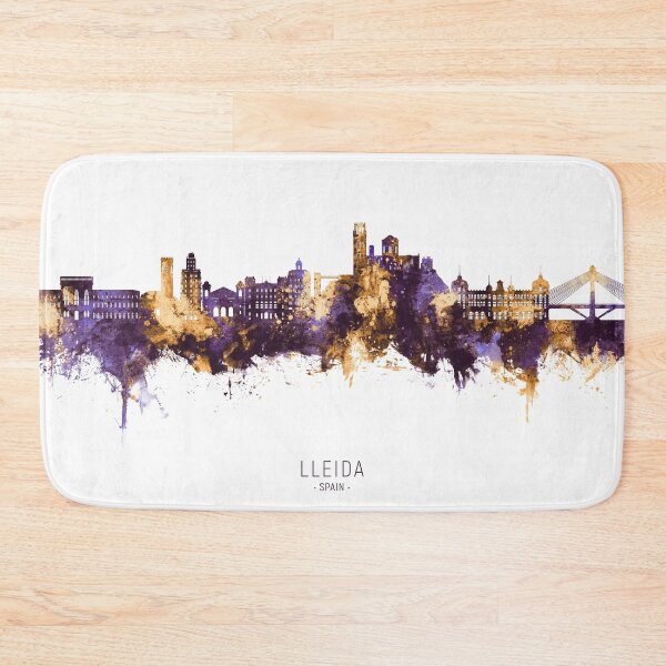 Item preview, Lleida Spain Skyline designed and sold by ArtPrints.