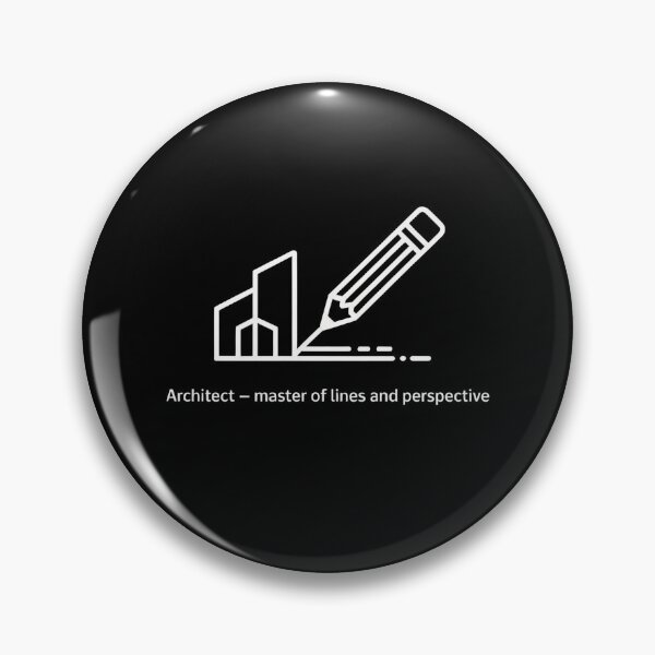 Item preview, Architect – Master of Lines and Perspective | Minimalist Line Art Design designed and sold by WikaKowalczyk.