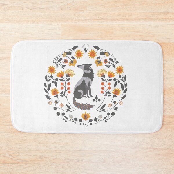Item preview, Scandinavian folk art, Christmas Wolf designed and sold by xiao xuans.