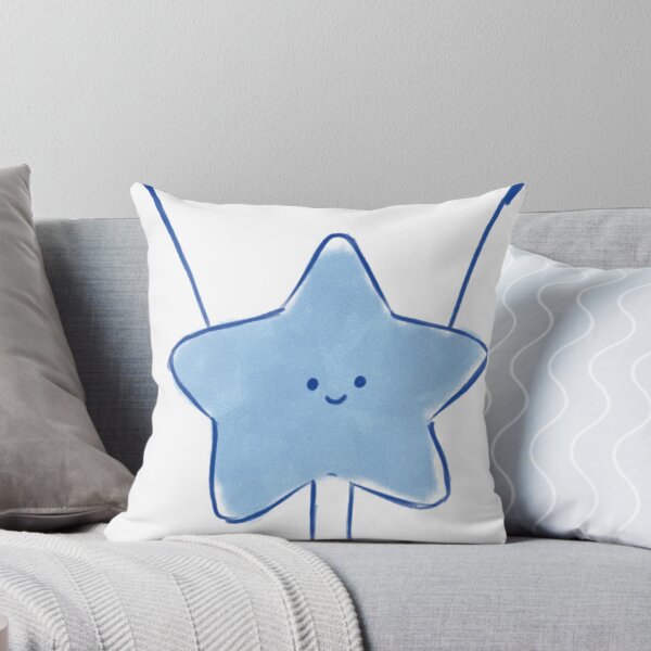 Item preview, Happy blue star designed and sold by Robin-Red.