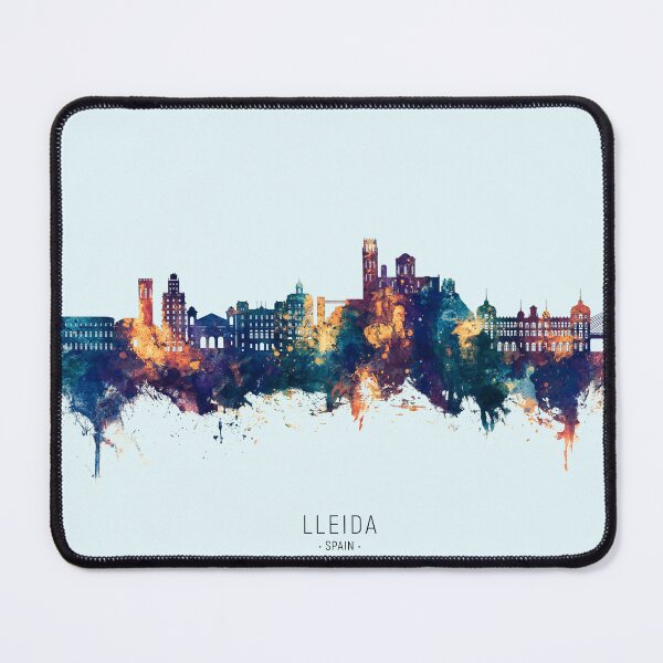 Item preview, Lleida Spain Skyline designed and sold by ArtPrints.