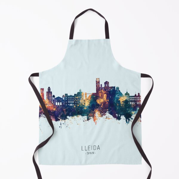 Item preview, Lleida Spain Skyline designed and sold by ArtPrints.