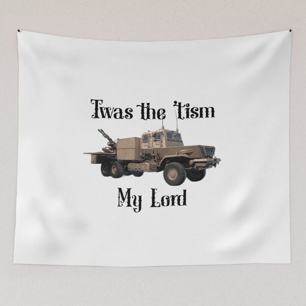 Item preview, Twas the 'Tism My Lord (Bosvark) designed and sold by BarracksWear.