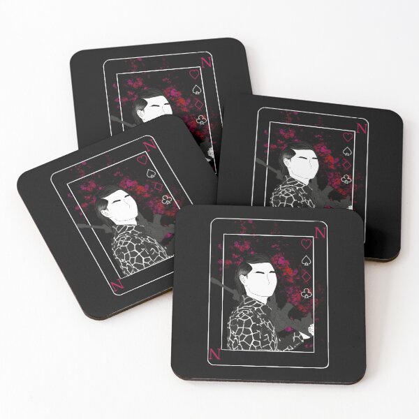 Item preview, Black and white Niragi playing card  designed and sold by Lemonshaaark.