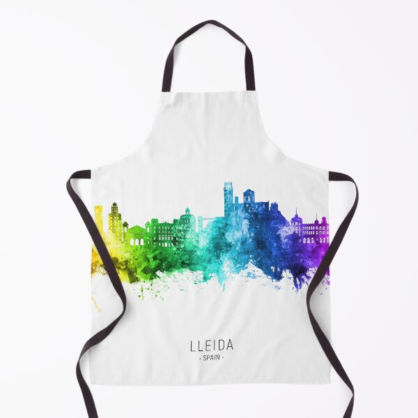 Item preview, Lleida Spain Skyline designed and sold by ArtPrints.