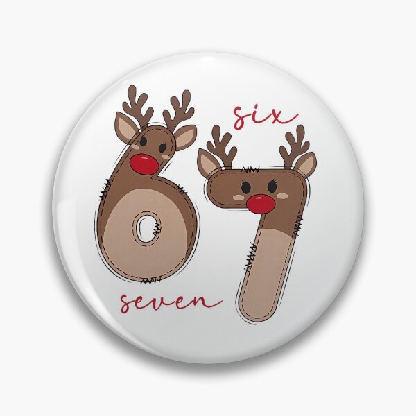 Item preview, Six Seven Reindeer Letters Scene With Cute Holiday  designed and sold by torildorxop.