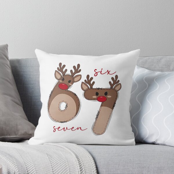 Item preview, Six Seven Reindeer Letters Scene With Cute Holiday  designed and sold by torildorxop.