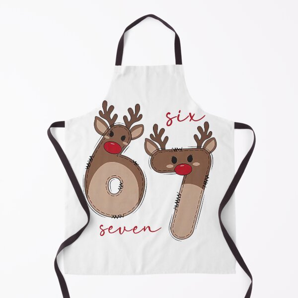Item preview, Six Seven Reindeer Letters Scene With Cute Holiday designed and sold by torildorxop.