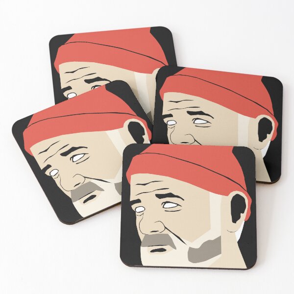 Item preview, Steve Zissou  illustration designed and sold by ZooStateofMind.