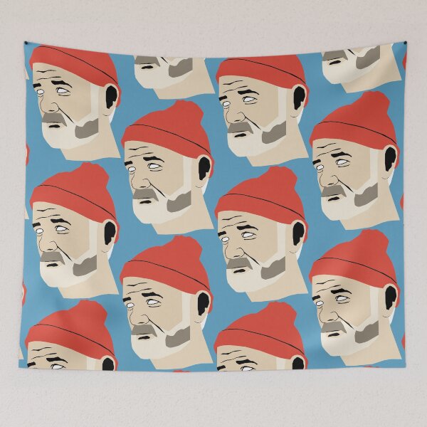 Item preview, Steve Zissou  illustration designed and sold by ZooStateofMind.