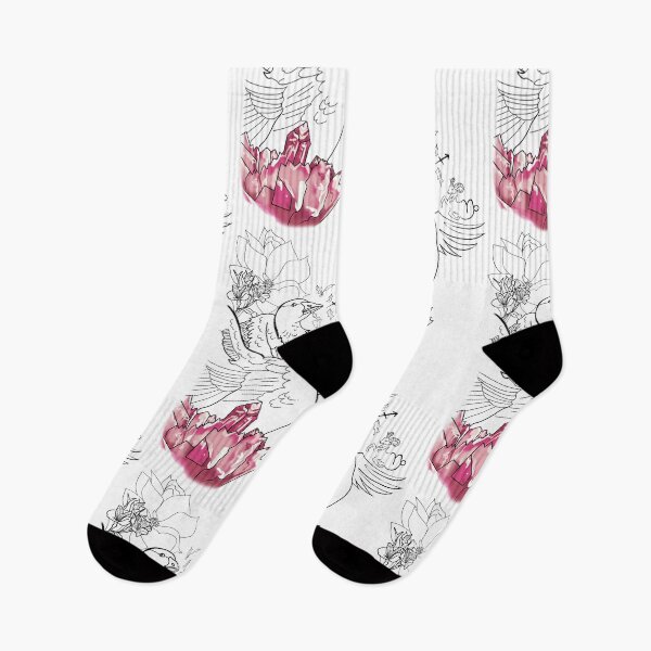 Item preview, Snow Goose totem pink november designed and sold by asamijess.